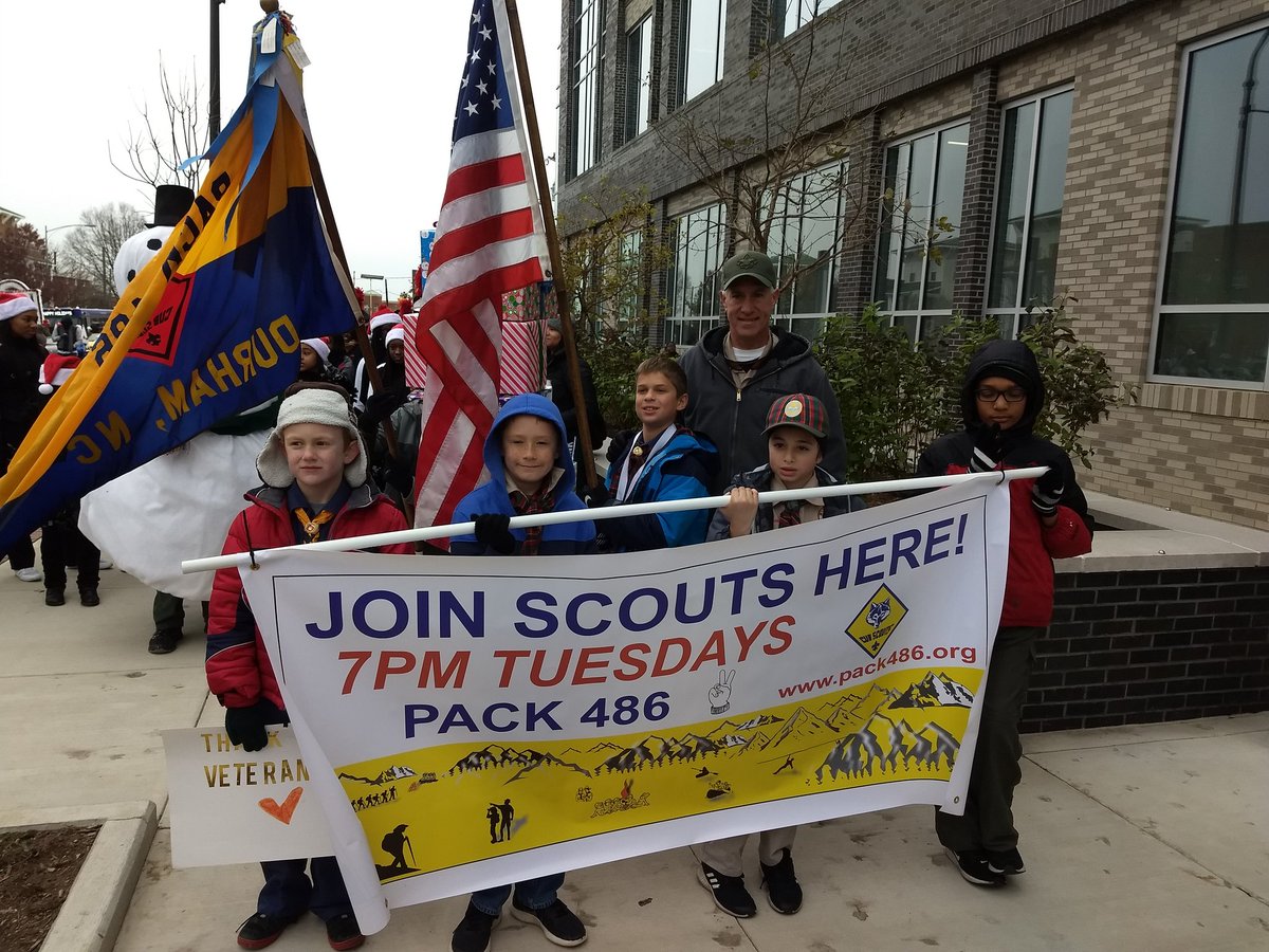 .@dprplaymore Pack486 is ready for the #DurhamHolidayParade