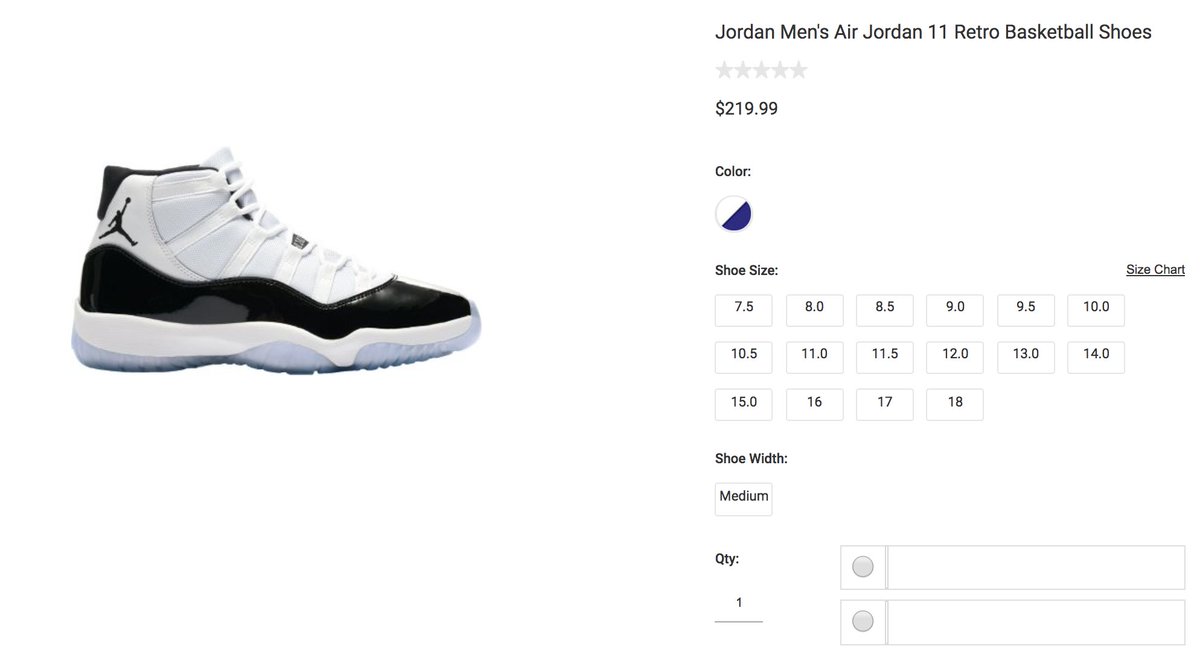 jordan 11 concord dicks