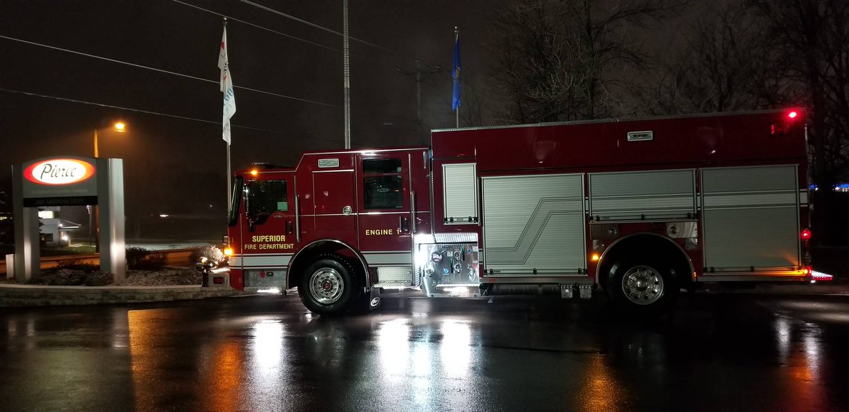 PomaslFire's tweet photo. A beautiful truck leaving Pierce and heading for our office!!! https://t.co/UQwFTnOb39