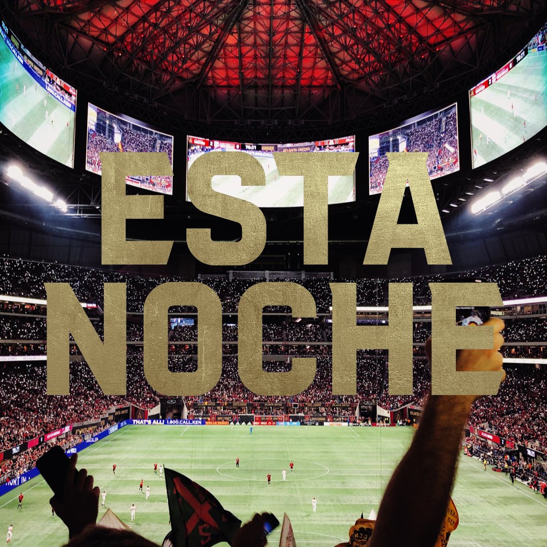 VAMOS, ATLANTA. <a href="/ATLUTD/">Atlanta United FC</a> #atlutd #uniteandcocktail