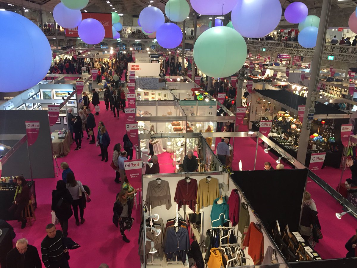 Brilliant to see so many brilliant Donegal businesses at Gifted in the RDS today. If you are in Dublin that’s where to go for a perfect gift.