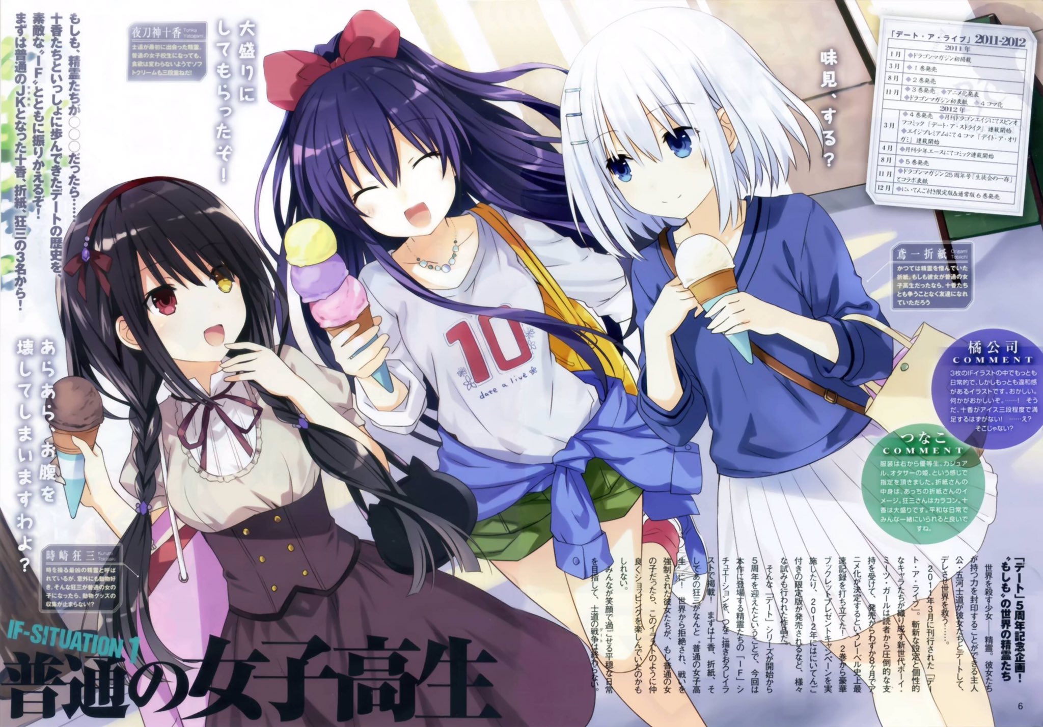 やべ Na Twitteru 精霊の皆がかわいい つなこ先生のイラストはたまらないなあ このイラストの中で魔法少女の3人のイラストが1番好き T Co Z7cdt2ntsi Twitter