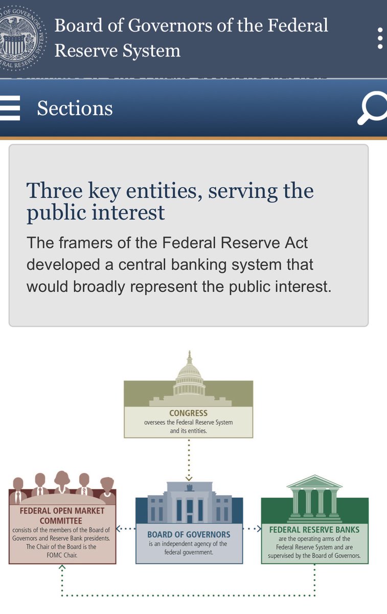 Three key entities are KEY? Congress oversees FED RESERVE. Really?Q2495TOGETHER WE WIN.SENATE WAS THE TARGET.53-47Q2541THE SENATE WAS THE KEY. @POTUS  #QAnon  #QArmy  #PatriotsUnited  #Payseur