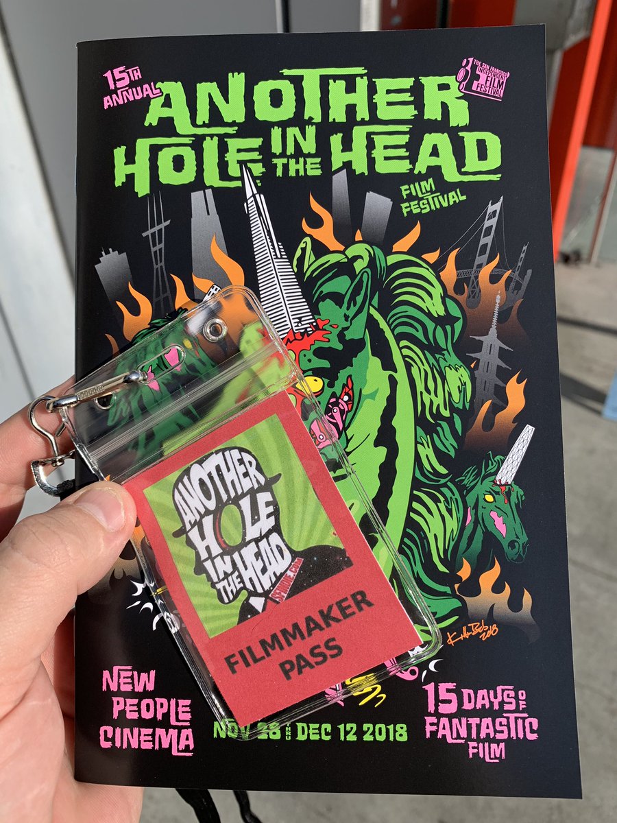SnaggleMovie's tweet photo. Another Hole in the Head! Come see us today at 1pm at New People Cinema in San Francisco. @AHITHFF #Rawr! https://t.co/zqcEkV7OjV