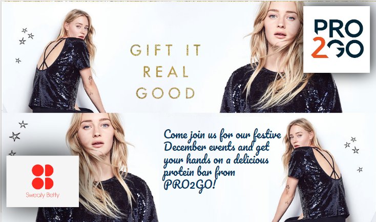 We're excited to be teaming up with <a href="/sweatybetty/">Sweaty Betty</a> Guildford &amp; @paolasbodybarre to offer our new &amp; delicious high protein bars as a post workout treat at their exclusive instore events this month!✌✌

#sweatybetty #pilates #protein #treats #fashion #flavour #stretch #relax #move