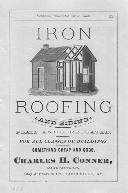 RoofCoffeeShop's tweet image. A nod to our Metal Roofing past.  The print says 1883, could that be right?
#RoofersCoffeeShop #RoofingContractors #RoofersForum #RoofingRespect