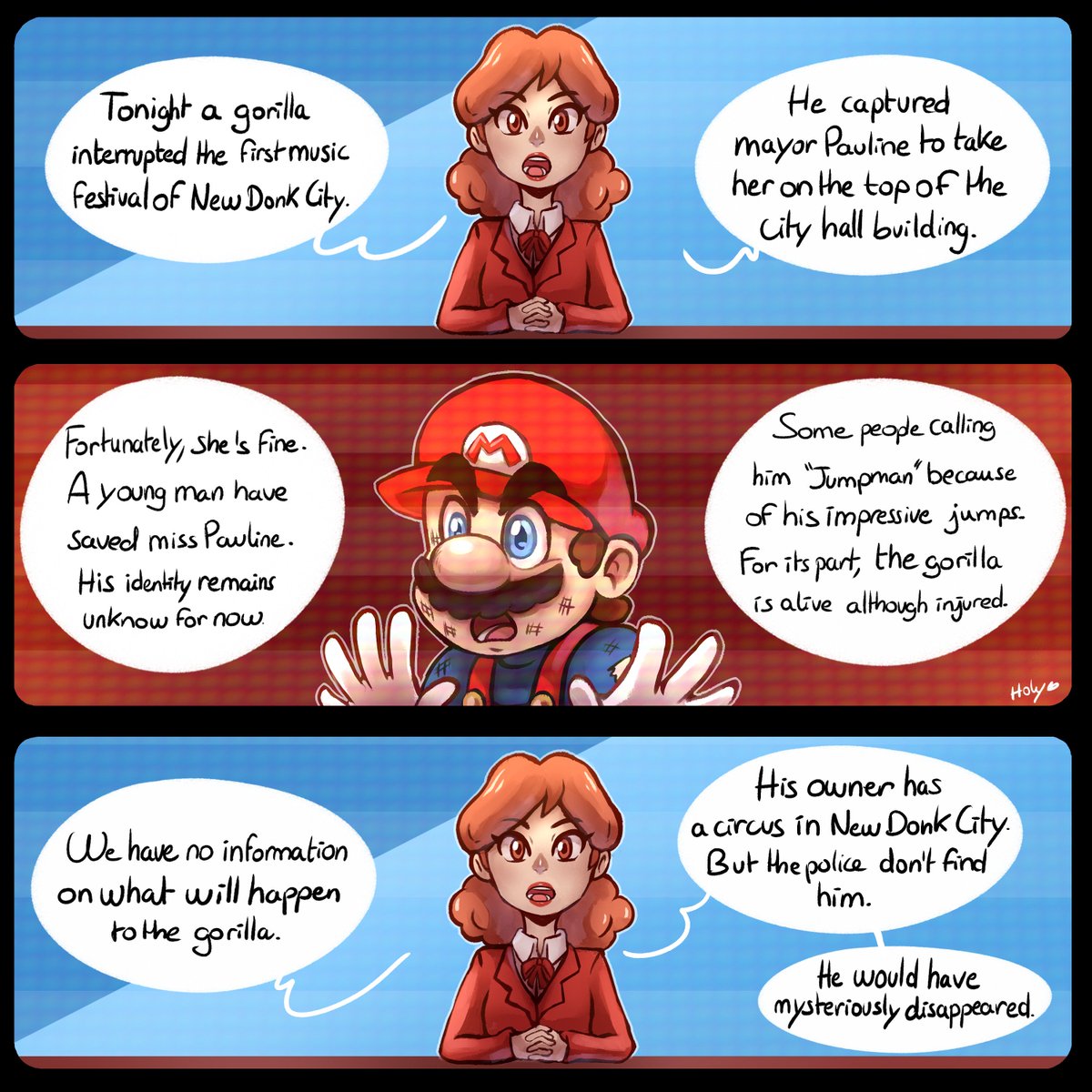 Lc Holy A Twitter Jump Man Super Mario S Stories Part 8 Full Comic T Co Qjkqexplal