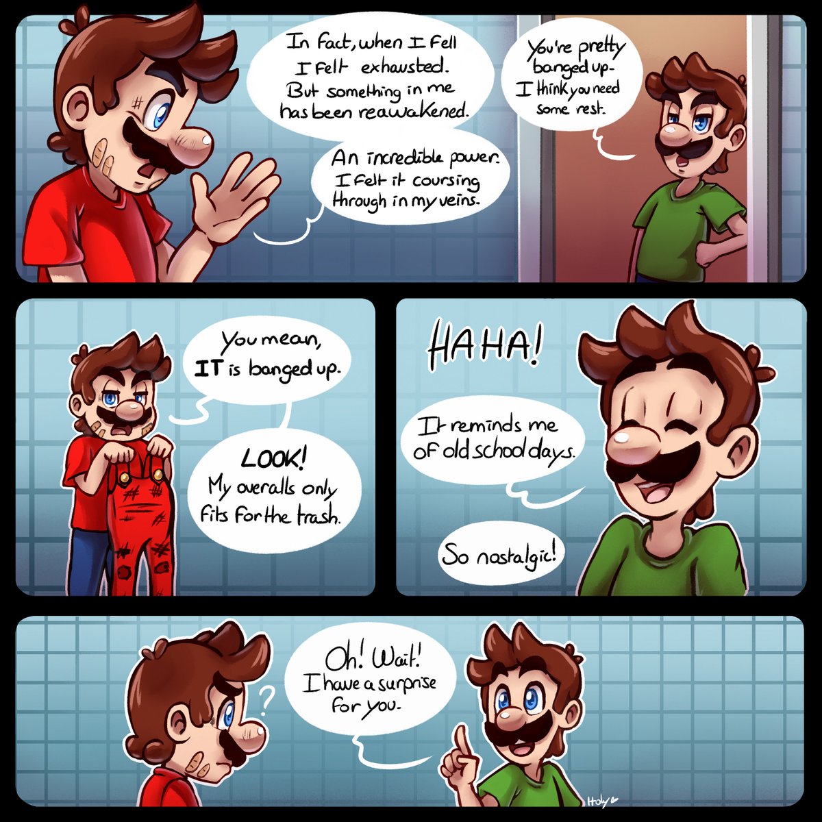 Lc Holy A Twitter Jump Man Super Mario S Stories Part 8 Full Comic T Co Qjkqexplal