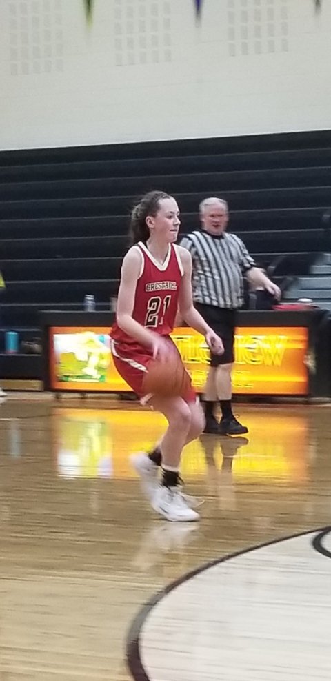 Proud of this kid <a href="/Katie_J25/">Katie Johanning</a> and her <a href="/CresthillMS/">CMS Cougars</a> 8th grade teammates. Took home the DCSD championship today to finish their middle school careers as undefeated back-to-back champs!  Proud of the way you lead your team Katie Jo.  On to <a href="/HRHS_Wbb/">Highlands Ranch Girls Basketball</a>! #pg2023 #neverlost