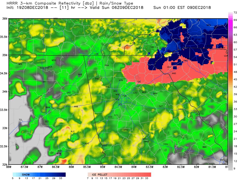 Brian Monahan, WSB on Twitter "Here's the latest high res model