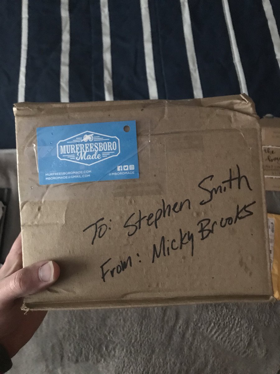 Stephen_Lucas8's tweet photo. Shoutout to @mborombrooks for the hat!
I love the message and I will always rep. Because I am #MurfreesboroMade https://t.co/Di9ahvOjiV