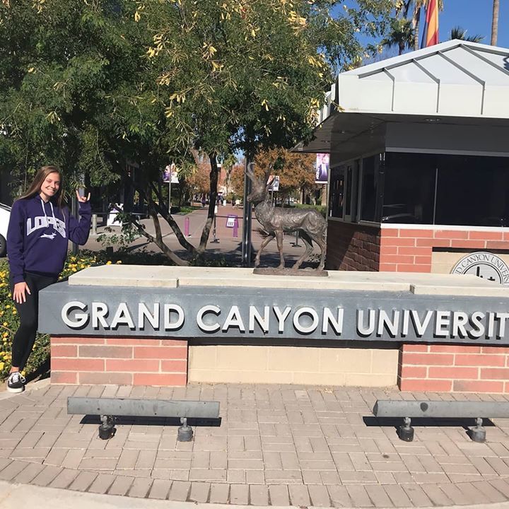 Gcu has aquired a huge block.  Congrats Krista Rowan! 2020.. #volleyforlife <a href="/volleyforhoff/">Volley For Life</a>