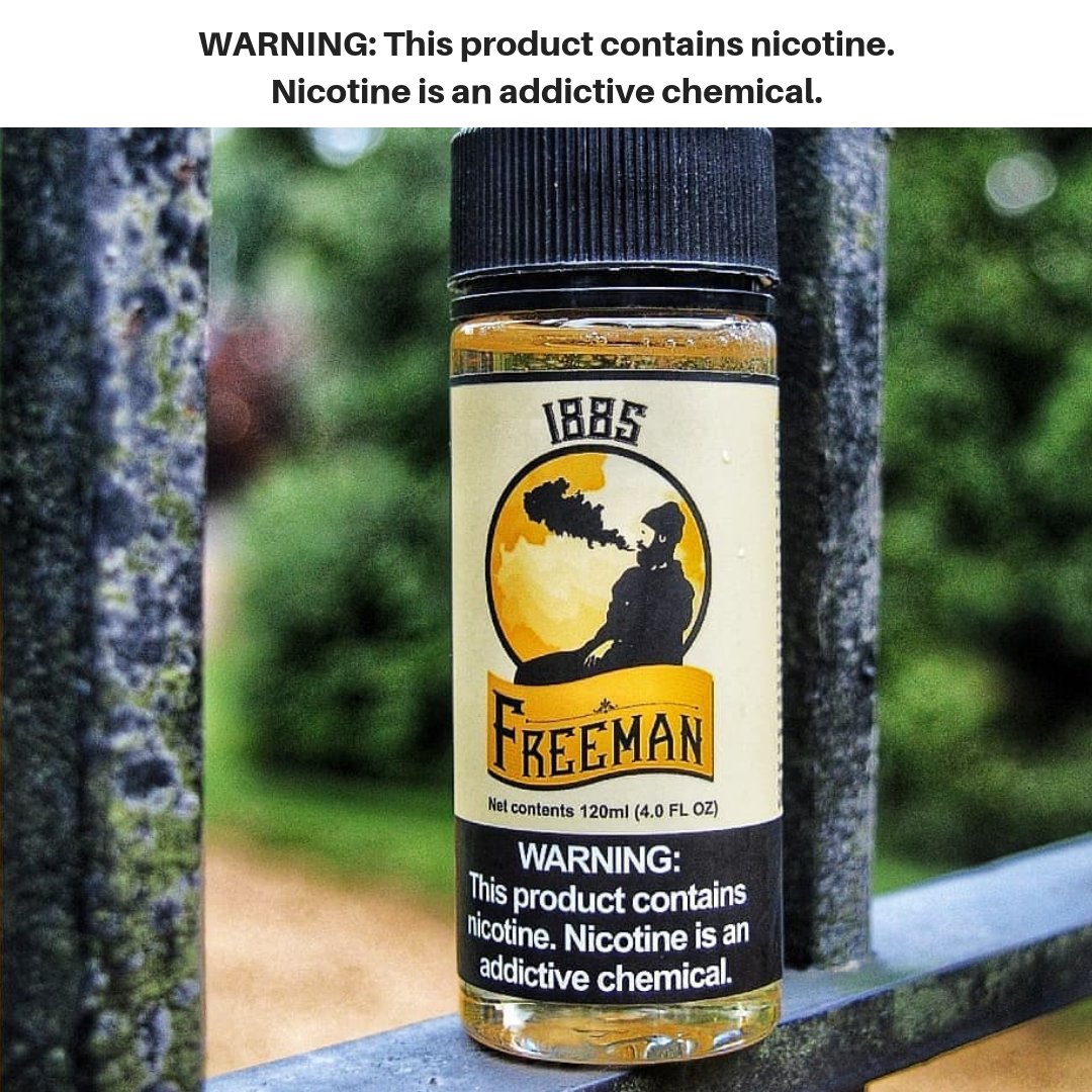 Freemanvapes's tweet photo. From @amityreneemurphy "I just can't get enough of this @freeman_vapes 1885β‘ It tastes just like an old fashioned vanilla milkshakeβ‘"
https://t.co/tCN4kwIvw1
#freemanvapes #vape #vapefam #vapecommunity #vapesociety #vapenation https://t.co/eAcEjRSNKD