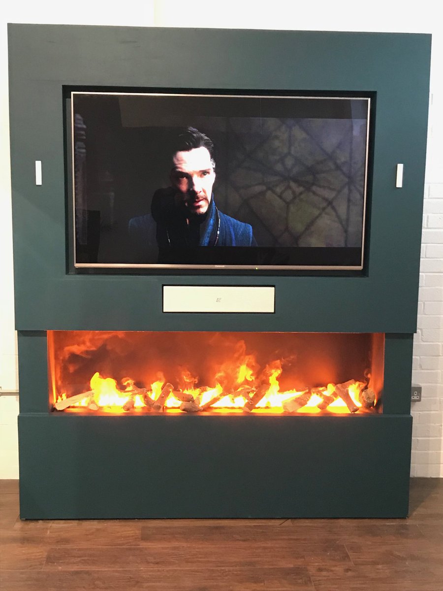 Thornwoodfp's tweet image. Modular media wall. #karray #dimplex