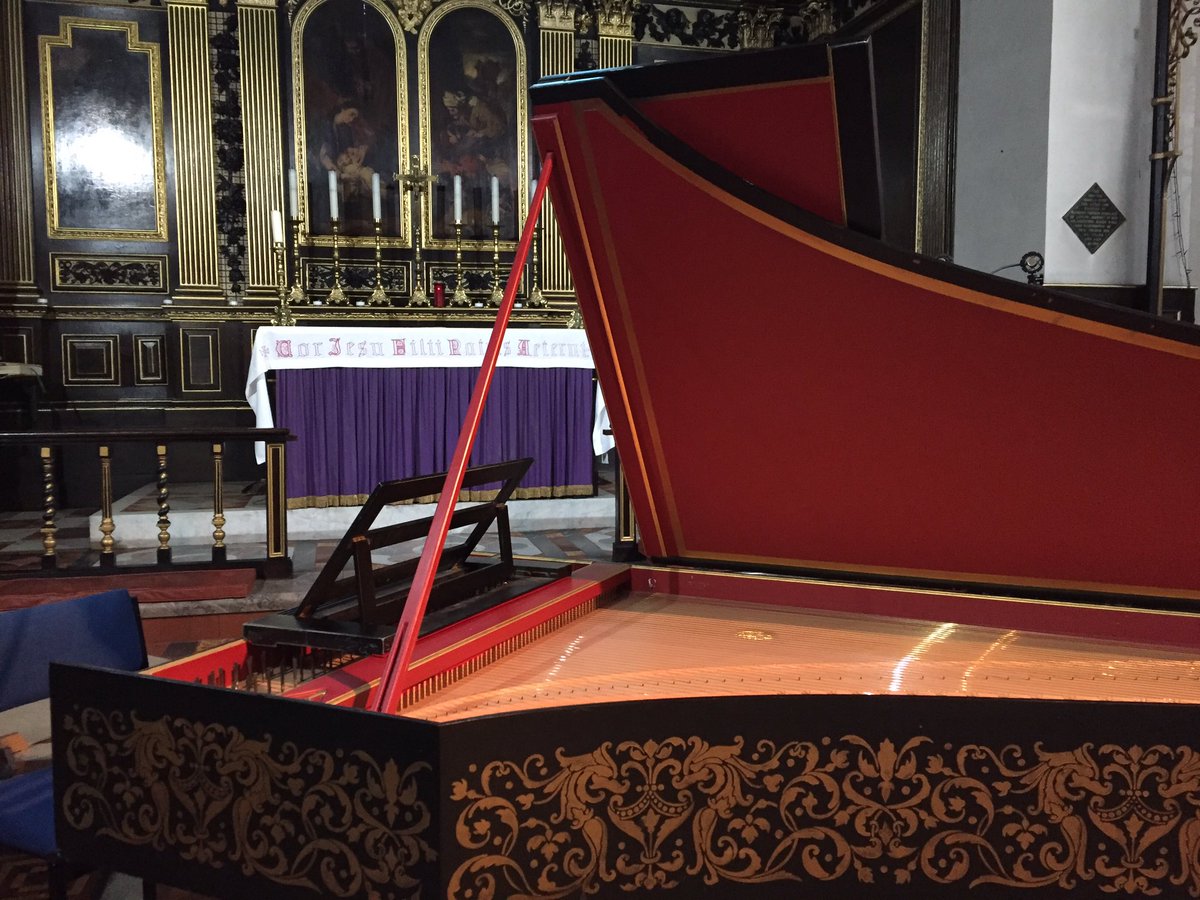 TunedInLDN's tweet photo. The #harpsichord has arrived! Are you coming to @Harrietviolin’s concert tonight with her #CeloniatusEnsemble?! Doors open 7pm, music from 7.45. Tickets on our website or cash on the door. #SE16 https://t.co/wmdJ4n558b