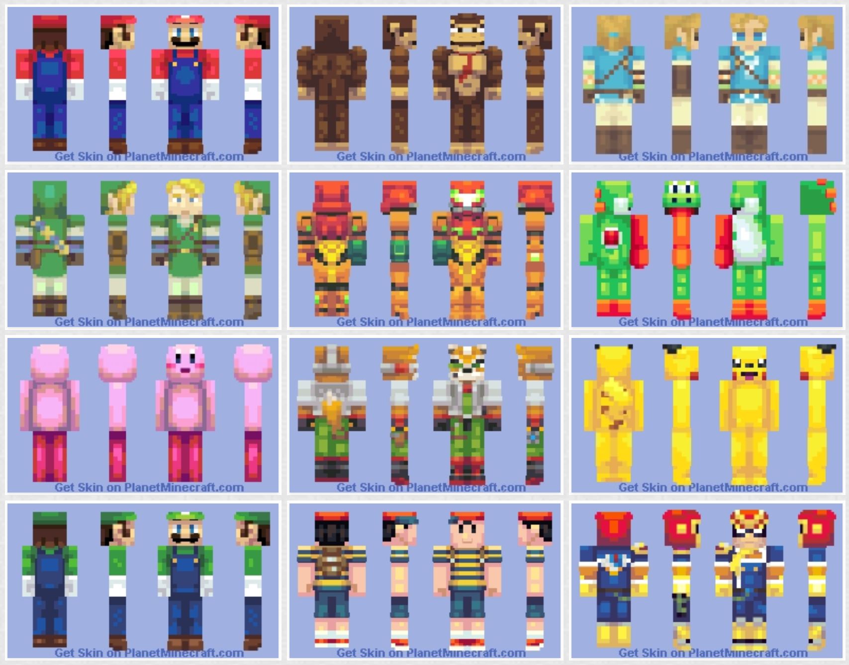 Planet Minecraft Skins