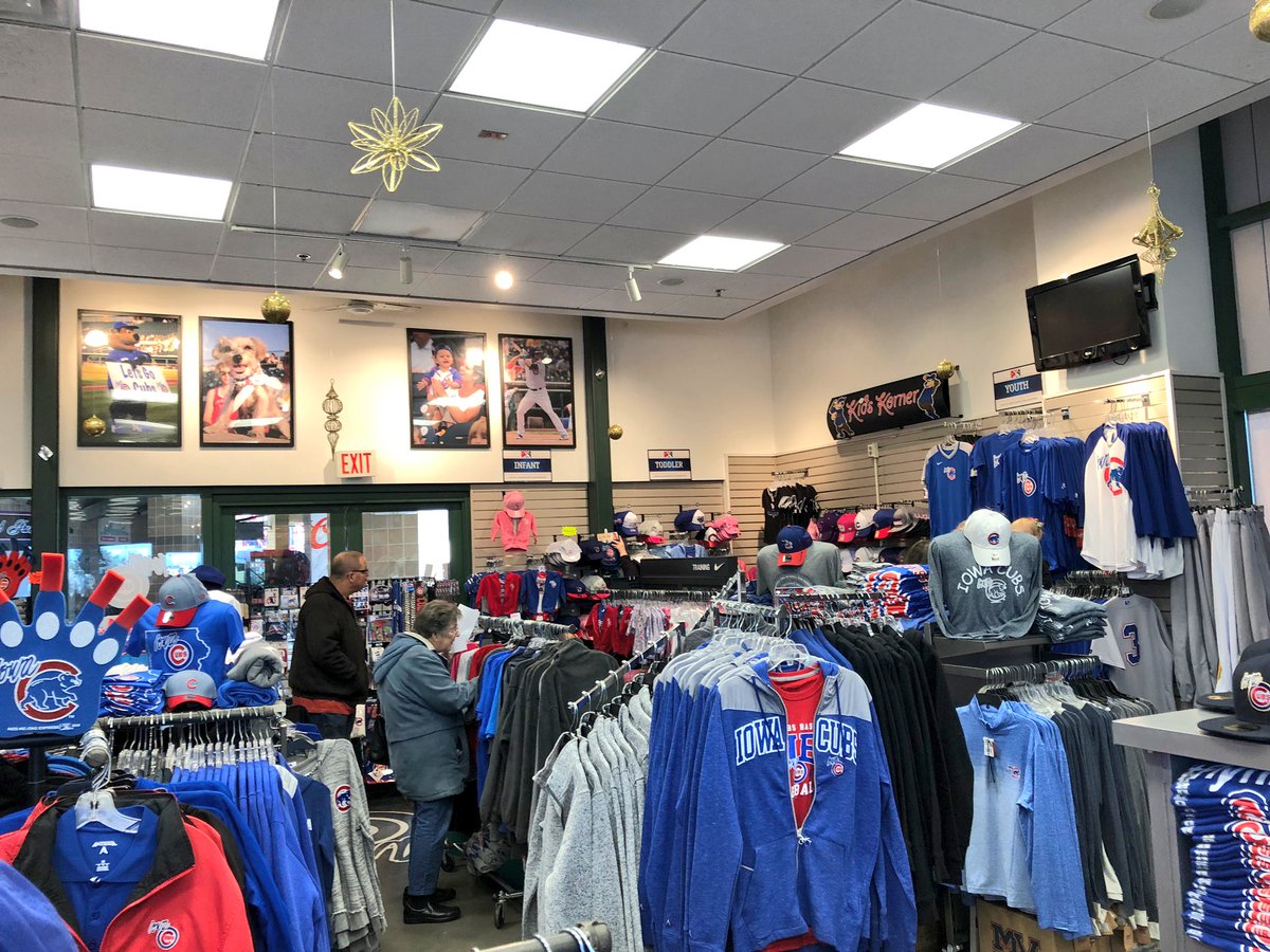 Iowa Cubs on X: The Iowa Cubs Team Store is open until 1 pm with discounts  on all merchandise! Bonus: Santa and Cubbie are here too! 😁   / X