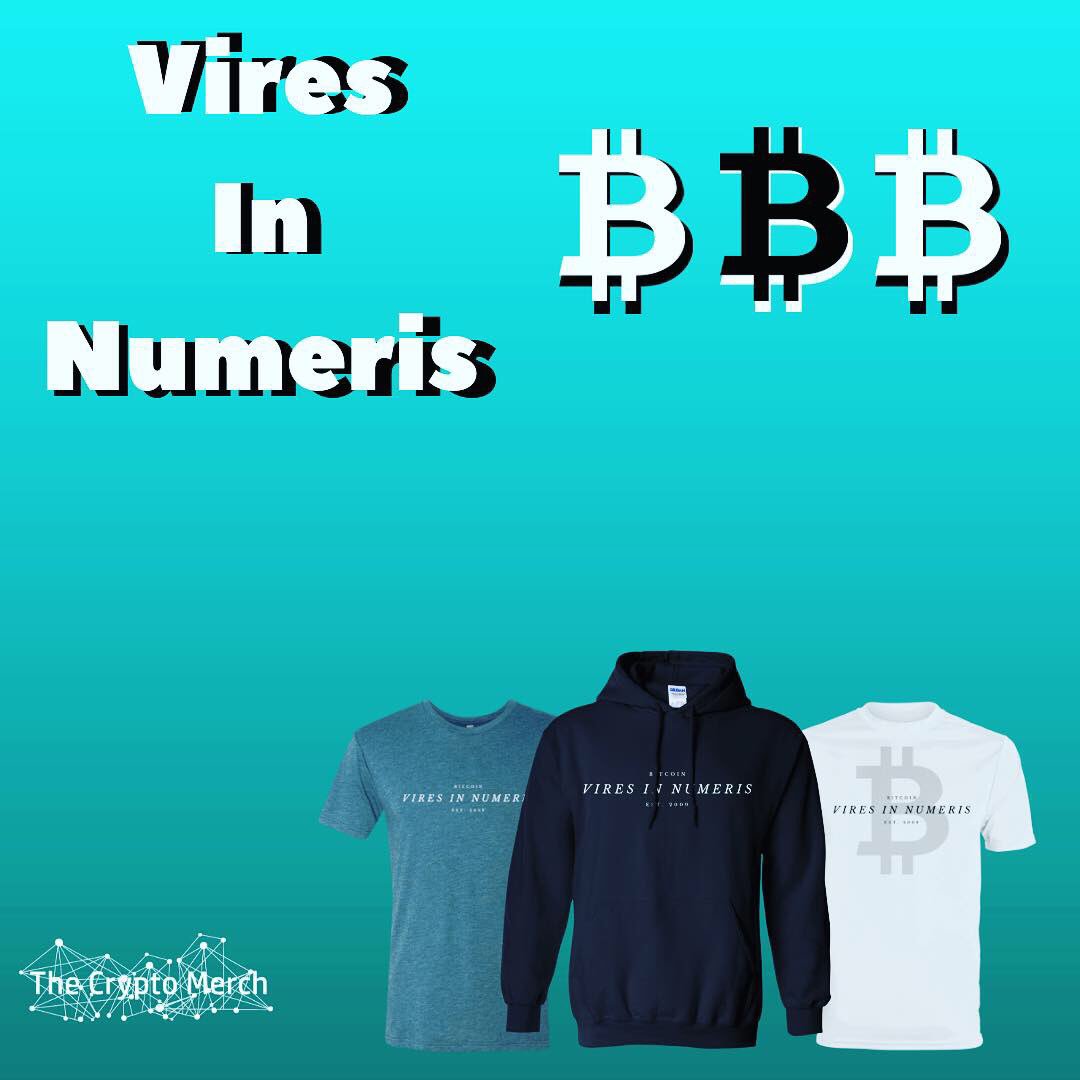 The_CryptoMerch's tweet photo. #Viresinnumeris! Spread the #crypto motto all over the world! 
-
https://t.co/VbaIorcGUH
-
#cryptocurrencies #bitcoin #ethereum #iota #btc #eth #xrb #cryptomerch #cryptomemes #cryptoshirt #ethereummerch #bitcoinmerch #coin #bitcoinshirt #cryptominer #hodl #altcoins #blockchain https://t.co/ReGvmAfGTN