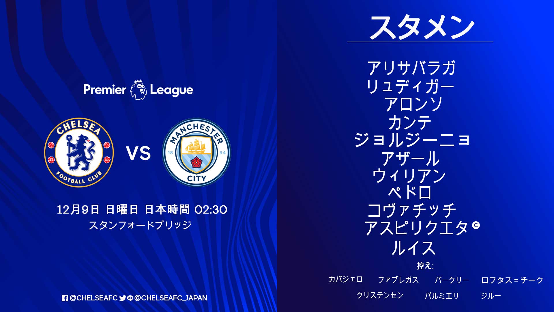 チェルシーFC日本語版 on Twitter 