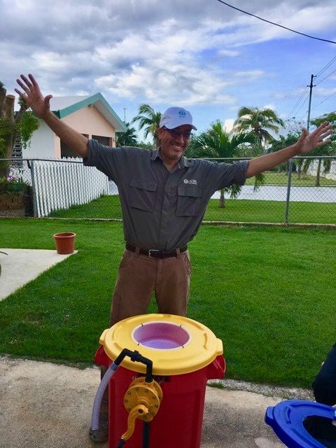 AguaMunda's tweet photo. Lot's of people are excited about our Condor Filter.  
Producing an abundance of 99.9999% bacteria free water in Isabel, Puerto Rico!  See our filters here: https://t.co/X0adaO6heR https://t.co/abHzWXVrDp
