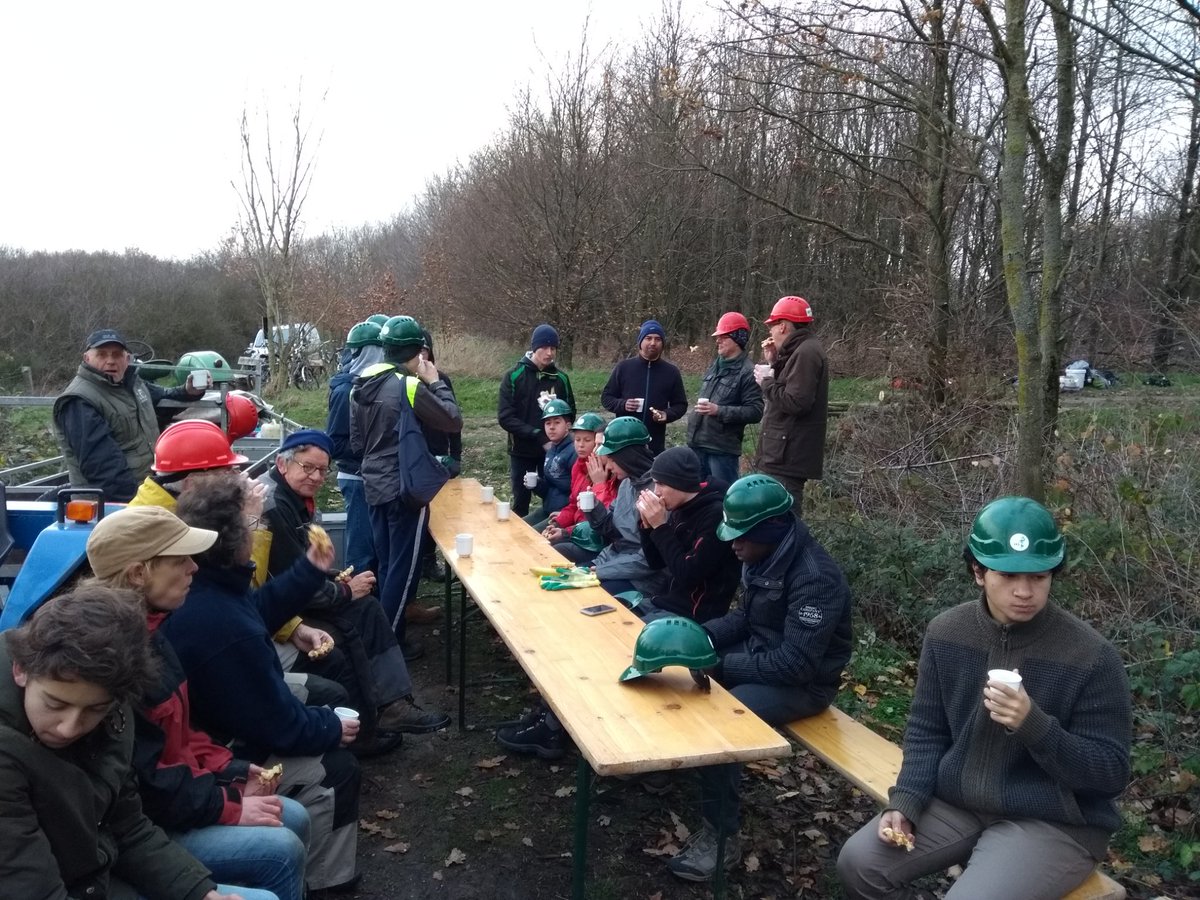 robertgilissen's tweet photo. Vandaag zijn vele handjes aan de slag gegaan voor de #Eikelmuis. 'n Mooie, gezellige dag dankzij samenwerking van @UWC_IO, #Vogelwerkgroep #Bemelen, Stichting #LimburgsLandschap &amp; @StichtingIKL. Mogelijk gemaakt door @Zoogdierverenig, @gemeenteEM, @uitMaastricht &amp; @Limburg_Info https://t.co/lL9E2fpM0F