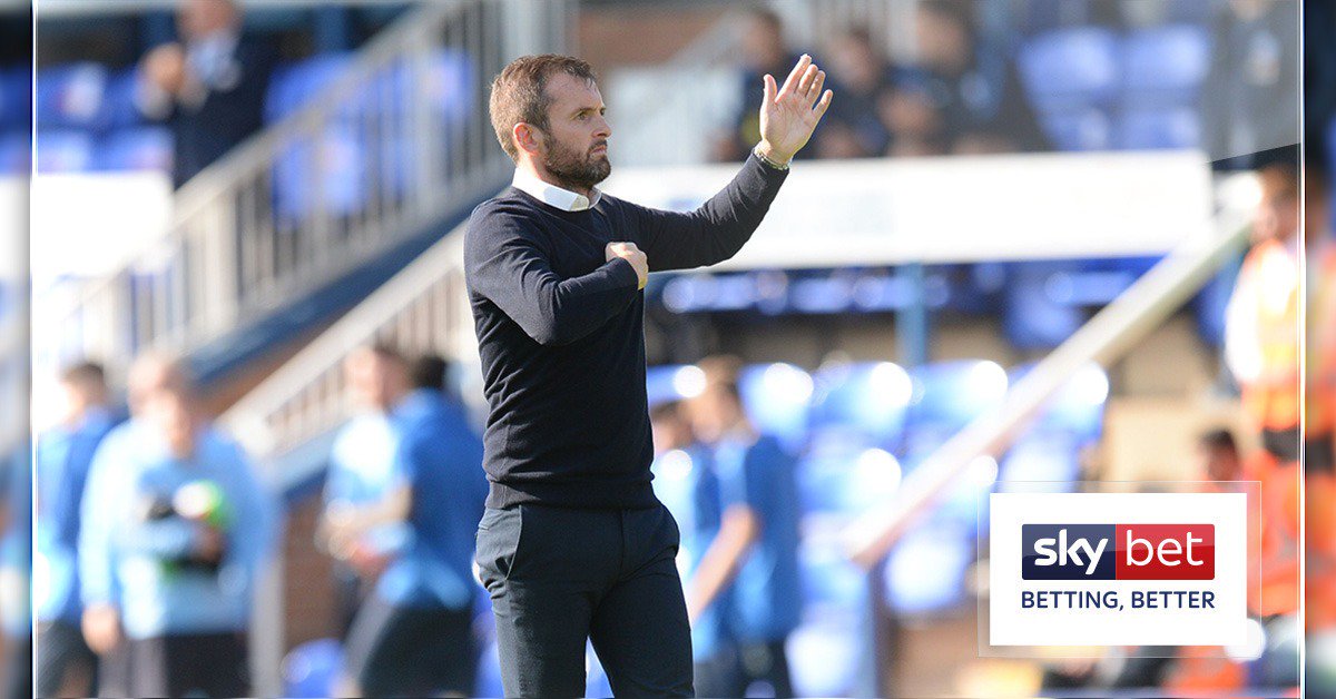 SkyBet's tweet photo. 🏟️ Luton Town home defeats this season;

📝 End of list. #LTFC #COYH https://t.co/hrLsh5oc7c