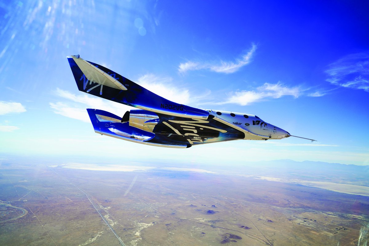 virgingalactic's tweet photo. What will it be like to go to space with us? Find out in this article by @marcodellacava for @USATODAY!  https://t.co/XMfosZBtyt 🚀 🌎 https://t.co/VHQj26or4S
