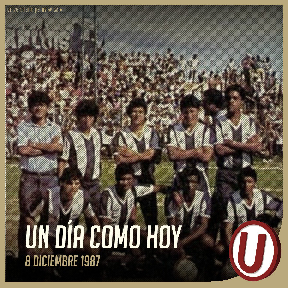 Universitario's tweet image. Hoy se cumplen 31 años de la trágica caída del avión que trasladaba a @ClubALoficial en uno de los episodios más tristes en la historia del fútbol, donde fallecieron jugadores, cuerpo técnico, dirigentes, hinchas, árbitros y tripulantes.
¡Alianza, amigo, la 'U' está contigo!