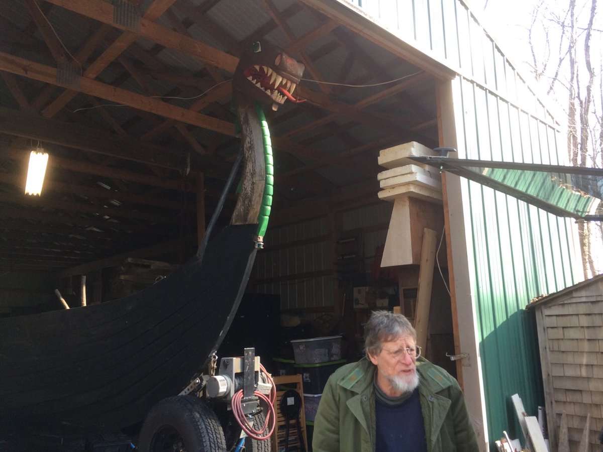 LEVikingShip1's tweet photo. Settling in for winter! Dreaming of adventures to come... #vikings #vikingship #thenorseman https://t.co/7Kkfn4xIQk