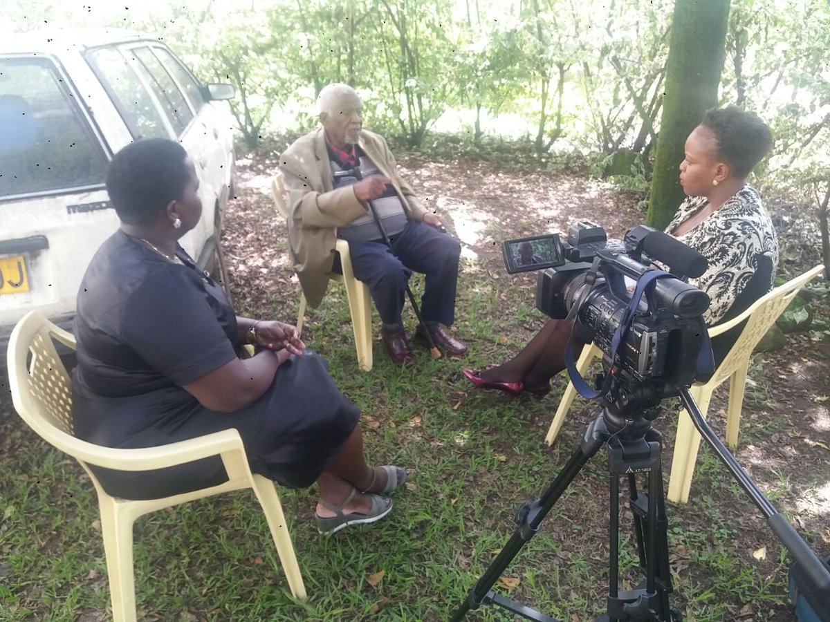 museumofbc's tweet photo. Next... the team begins filming #OperationLegacy! Susan and Mary interview Faith Alubbe (@thekhrc) and Gitu in Kenya, and Olivia speaks to @IanCobain, Dan, David and Tony in the UK. If you haven’t seen it yet, check it out here: @HistoryHitTV https://t.co/dsxzREilfS https://t.co/eE6LJEhSjc