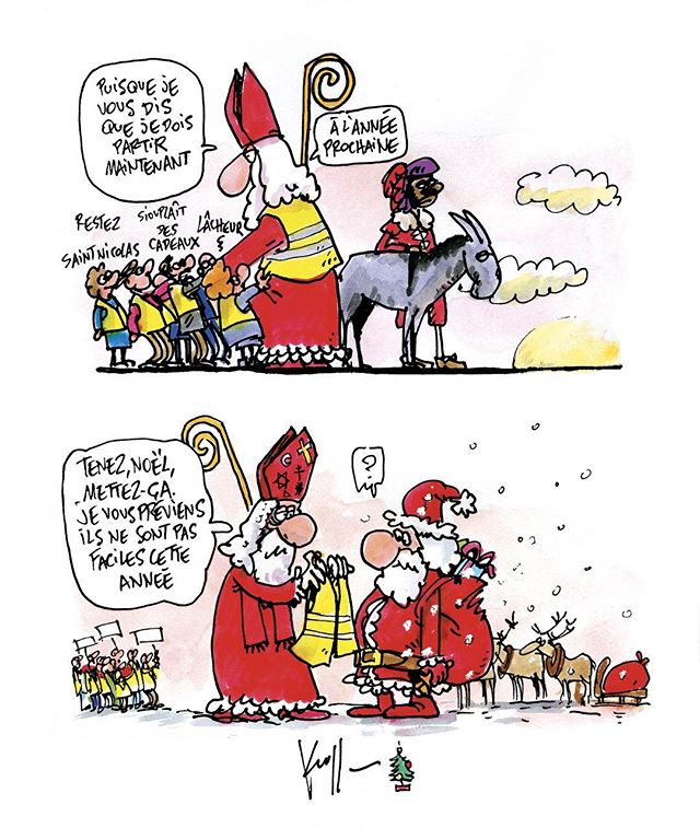 Pierre Kroll On Twitter Saintnicolas Perenoel Giletjaune
