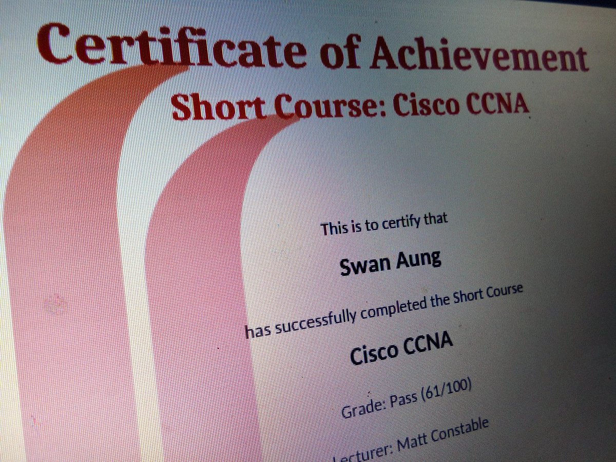 koswanaung's tweet image. Thanks @CharlesSturtUni for great courses via @ITMastersCSU

#ITMastersCSU #postgraduate #University