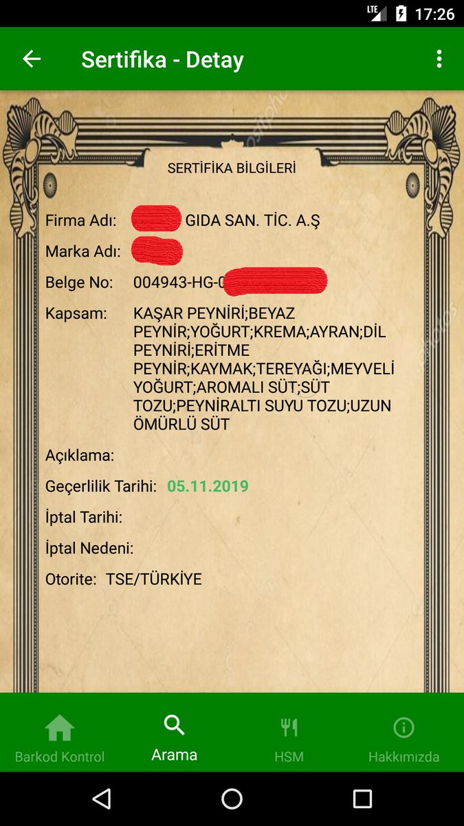 CepteHelal's tweet photo. "Veritabanımızda bu ürünün HELAL Sertifikası yoktur!!!" uyarısına son. Bundan sonra sertifikalarına ulaşabildiğimiz tüm markaların ürünleri CepteHelal'de.
NOT: Ürün ve sertifika girişi henüz tamamlanmadı. Yakında bunları da tamamlayacağız inşallah. https://t.co/mXG8MQahrH