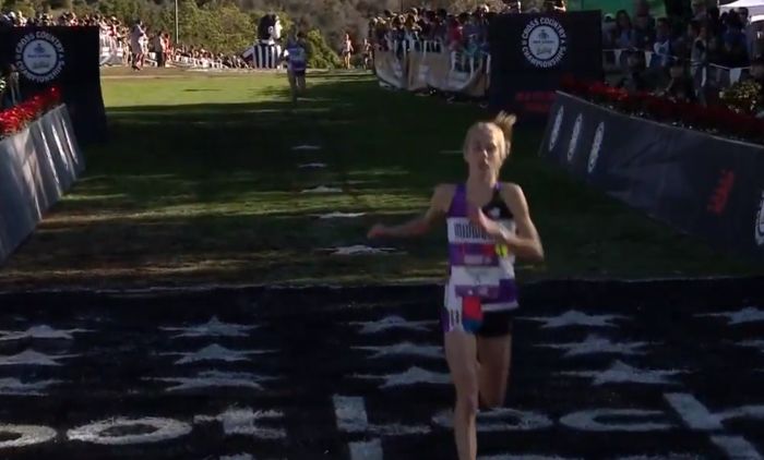 Terrific show by the Michigan girls: 
3. VanderKooi 17:14.0, 
6. Theis 17:30.0, 
10. VanderLende 17:43.9, 
16. Ackley 18:05.7! 

BEST TEAM FINISH EVER - first time with 3 in the top 10! For VanderKooi, best finish ever by a Michigan 9th-grader!
