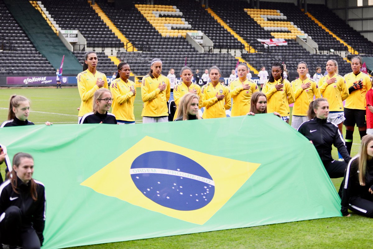 A #SeleçãoFeminina já conhece seu grupo para a Copa do Mundo de 2019! Vamos enfrentar Austrália, Itália e Jamaica na fase de grupos da competição que será realizada no meio do ano. #GigantesPorNatureza