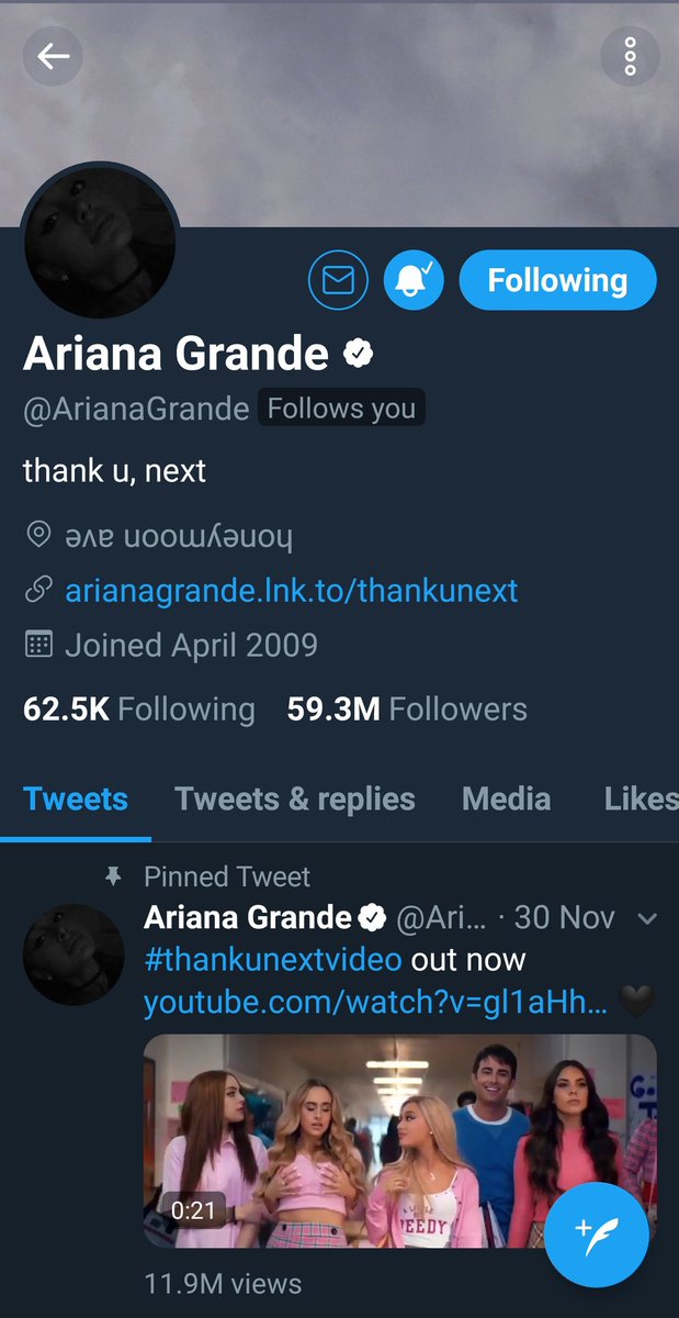 Yo since I Rt Someone's post, I was LUCKY enough to have Ariana's Follow. So Rt This and if Ariana sees this on her timeline maybe she will follow everybody who Rt This post!