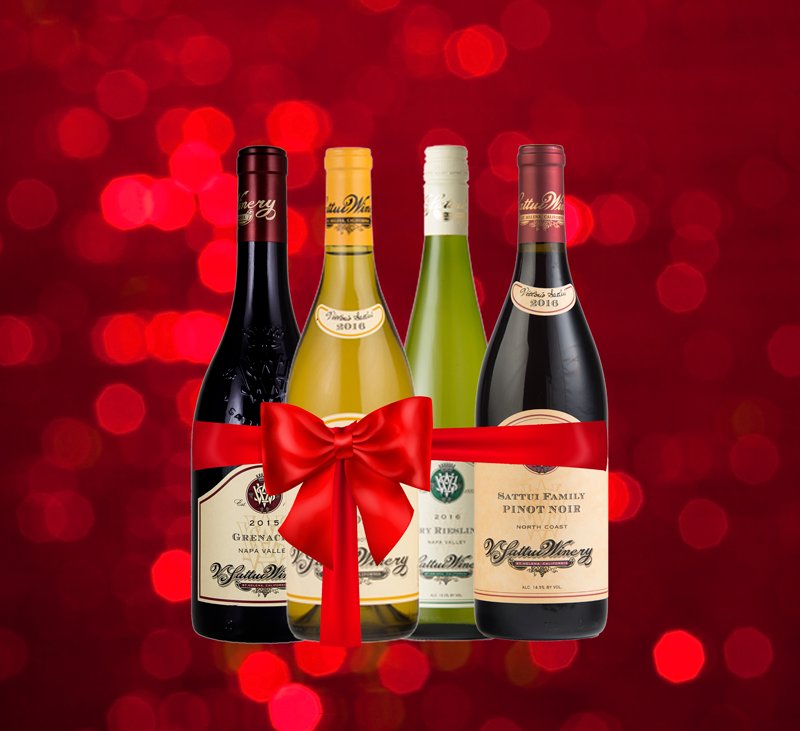 vsattui's tweet photo. ๐ถOn the 4th day of Winemas V. Sattui gave to me... A 4-pack of your favorite V. Sattui wines for only $99!๐ถhttps://t.co/mAtC7XNS7F
#vsattui #holidaygifting #holidayseason #givethegiftofvsattui #4pack #winepack https://t.co/Gu2VzFPivw