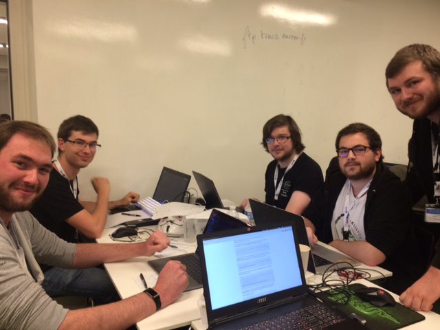 ParisDigitalLab's tweet photo. #TRACS Tournoi de Renseignement et d’Analyse organisé par la #DGSE et @ViaRezo  bat son plein sur le Campus de @centralesupelec Paris Saclay.19h, parmi les 250 participants sélectionnés venant de nombres Écoles et Universités, une équipe de @centralesupelec en tête du challenge! https://t.co/84I8agQl0B