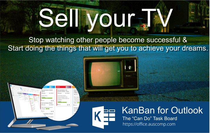 Auscomp's tweet photo. Stop watching other people's lives and start living your own. Get Things Done with KanBan for MS Outlook. Please share. - https://t.co/LHfVHNdthz
@auscomp
#GTD #KanBan #TaskBoard #Tasks #SubTasks #Outlook #GettingThingsDone #Goals #ToDo #TickList #GoalOfTheMonth #office3... https://t.co/9GQEsQk0Zw