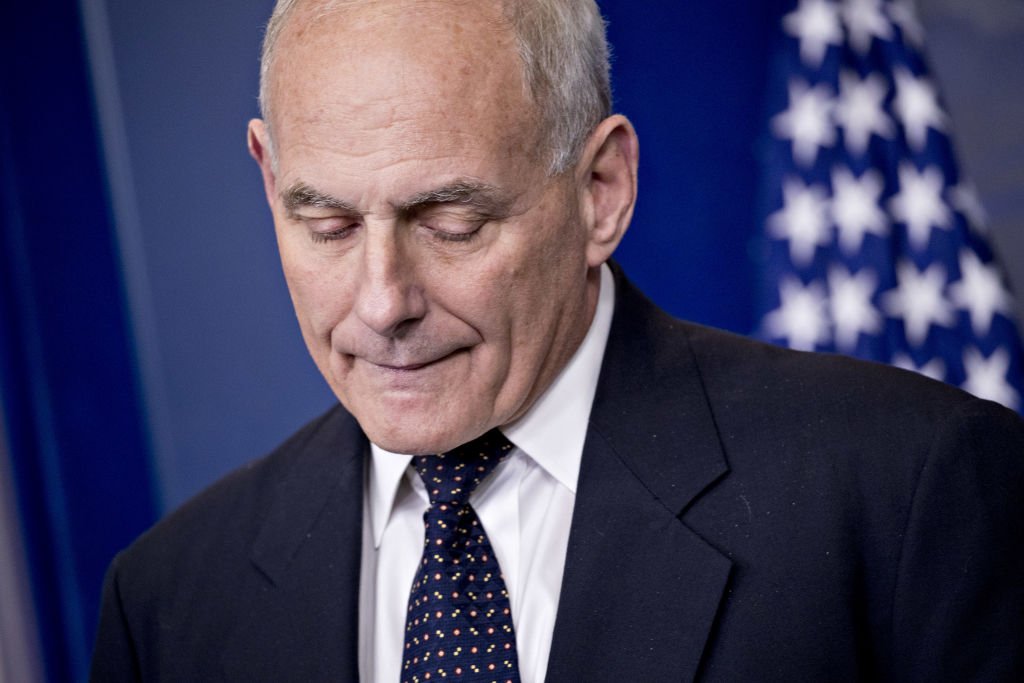 Good riddance John Kelly!