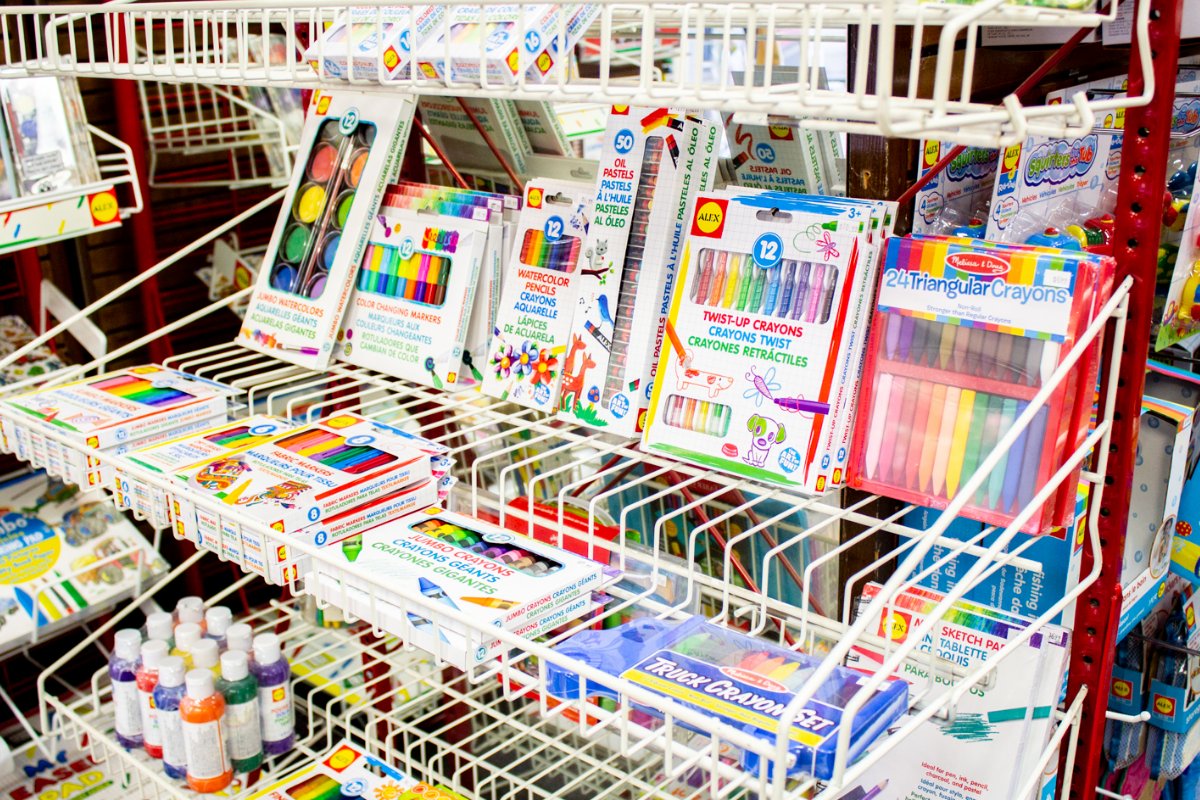 Color-changing markers, jumbo watercolors, twist-up crayons &amp; more! Perfect to put under the tree for your little artists!