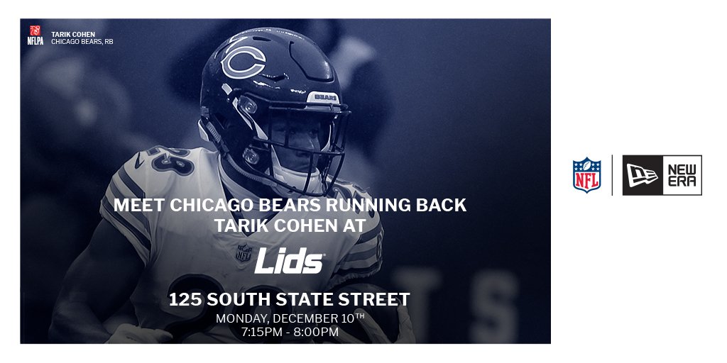 Lids on Twitter: 'Slide through Chicago and catch @TarikCohen at