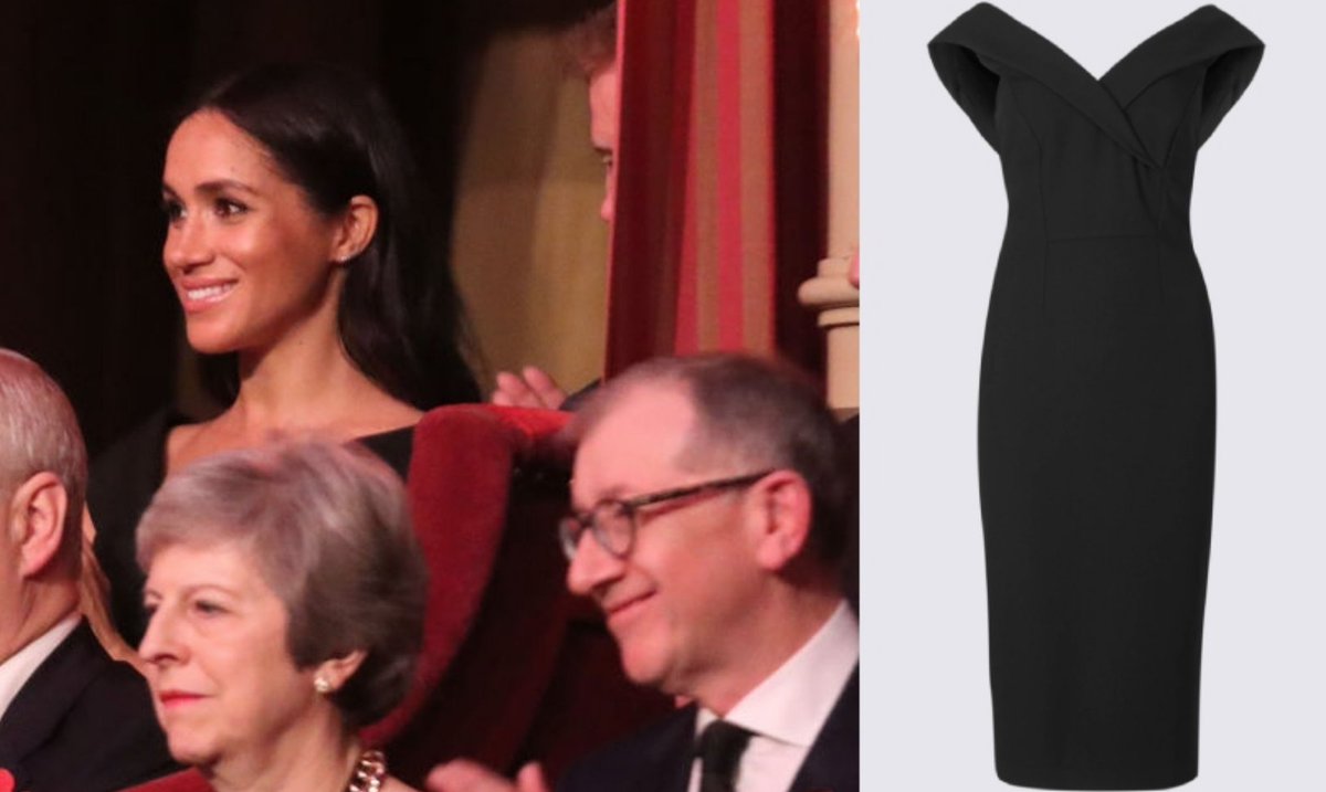 The Duchess of Sussex's lovely LBD is back in stock ow.ly/UDVp30mUCm4 https://t.co/gpkp3mew4m