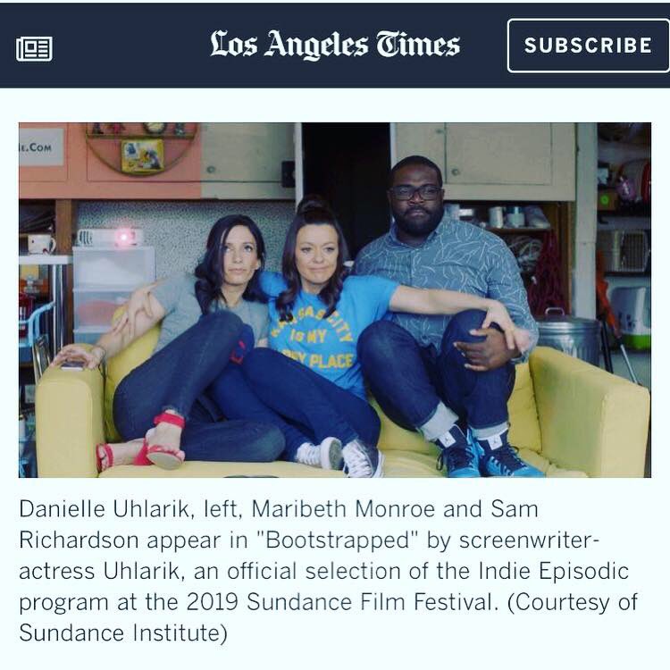 Super proud that this LOL half-hour TV comedy pilot I was one of the editors on this year for Gumption Pictures & @TheKidsatPlay made it into #sundance2019 Indie Episodic program! Nice to work with creator @danielleu and director @stephanielaing on it — it’s super fun.
