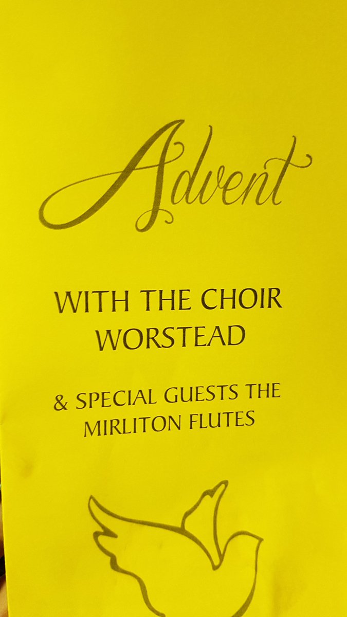Lovely concert again at Worstead #festiveflutes