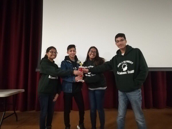 jjoneslfj's tweet photo. Fun day at the NorJAC Academic Team Competition ! Shout out to our JFK B Team for achieving silver level status! #mustangnation https://t.co/7HYqcsGpQy