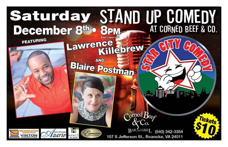 Our last show of the year is tonight! Come laugh with us before the snow which doesnt start until after midnight :)