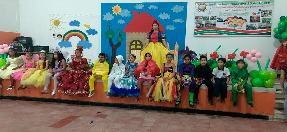 Hoy se llevó a cabo el Lanzamiento del proyecto Institucional de producción de textos literarios Te cuento mí cuento. Dónde se han trabajado diferentes estrategias para despertar en los niñ<a href="/s/">『S』</a> @20Educativa + Info ie20deenero.edu.co