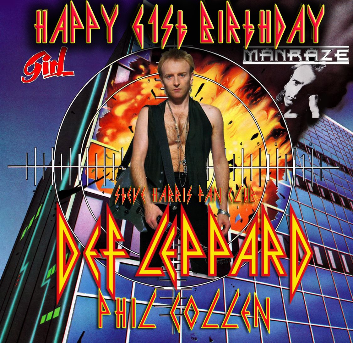   Happy 61st Birthday Phil Collen 