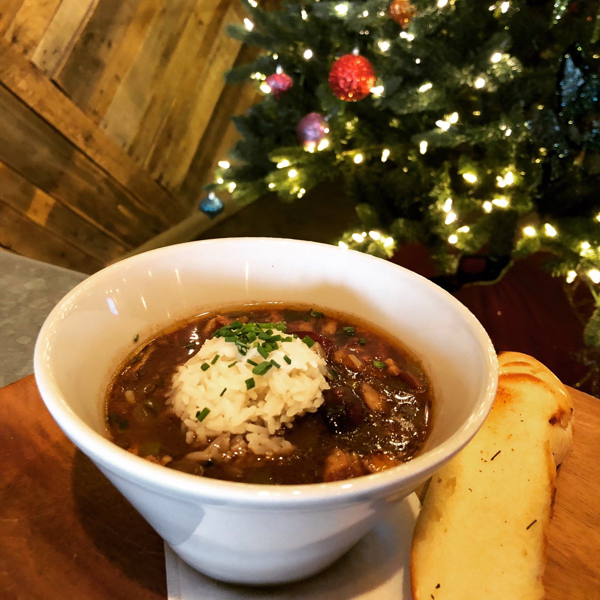 Gumbo! Anytime today we’ve got you covered. #cottagegrove #HappyHolidays #winter2018